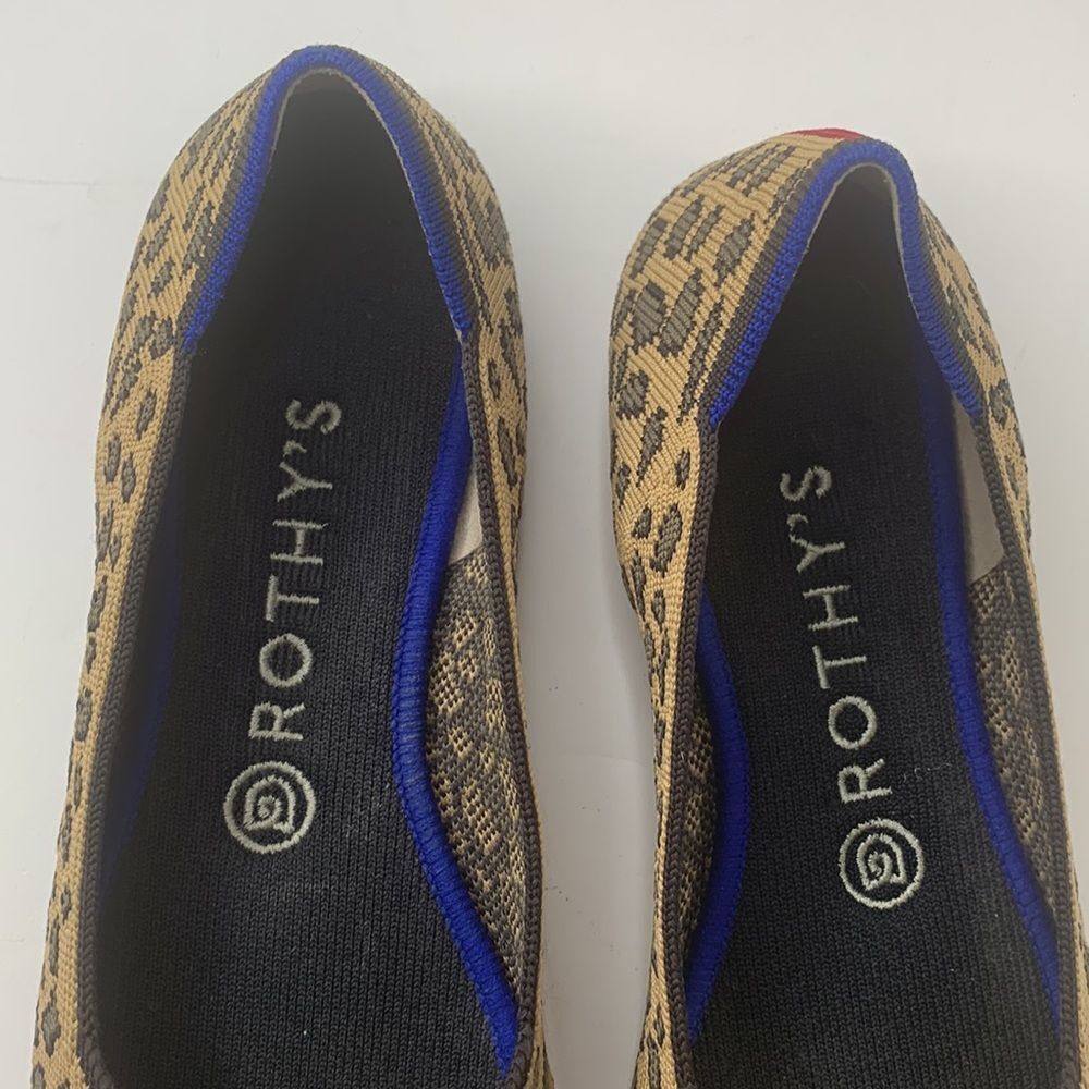 Rothy’s Retired Leopard Print Round Toe Flats - image 7